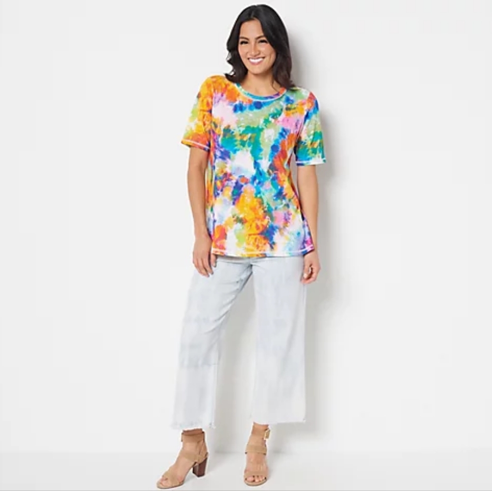 Logo tie dye t shirt - Picture 2 of 3